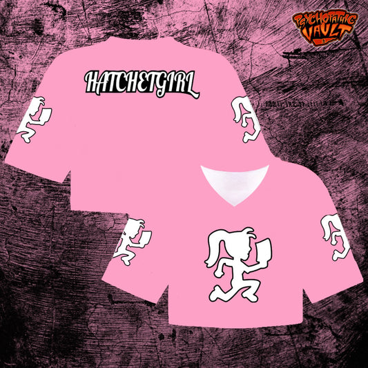 Hatchetgirl Womens Crop Top Jersey