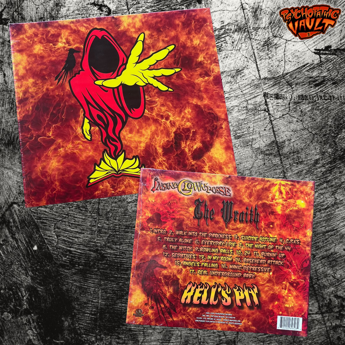 The Wraith: Hell's Pit Digipak CD – Psychopathic Vault