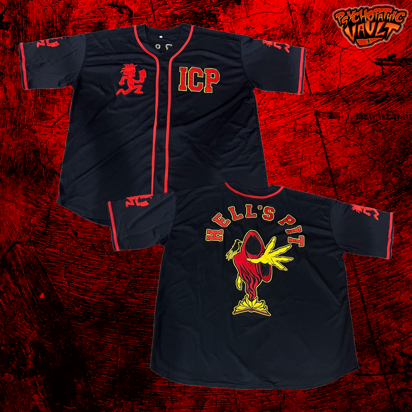 Hell's Pit Baseball Jersey