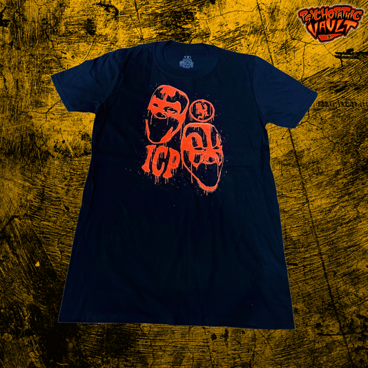 ICP Orange Faces Girly Shirt