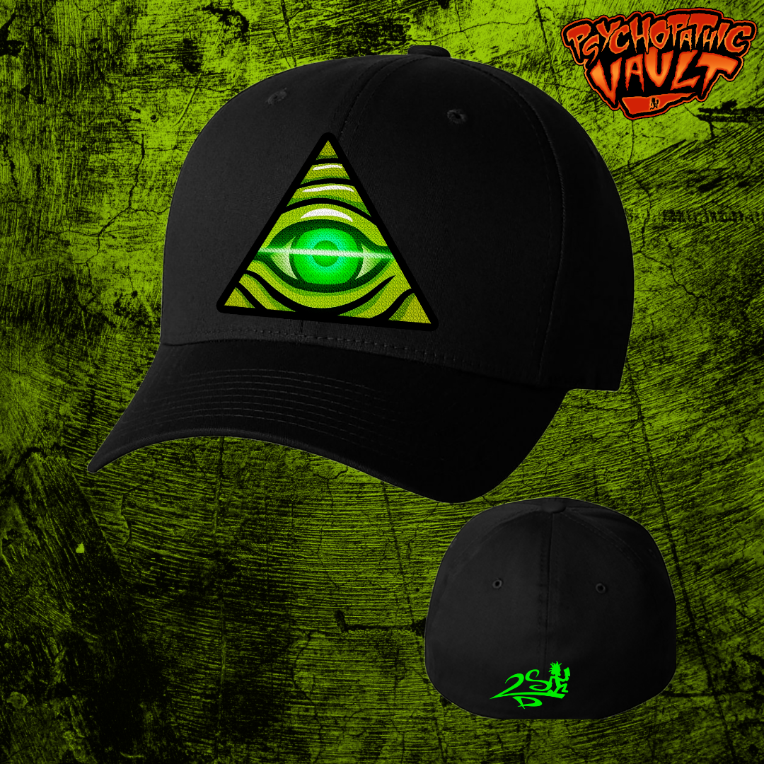 Shaggy Illuminati Eye Flex Fit Baseball Hat