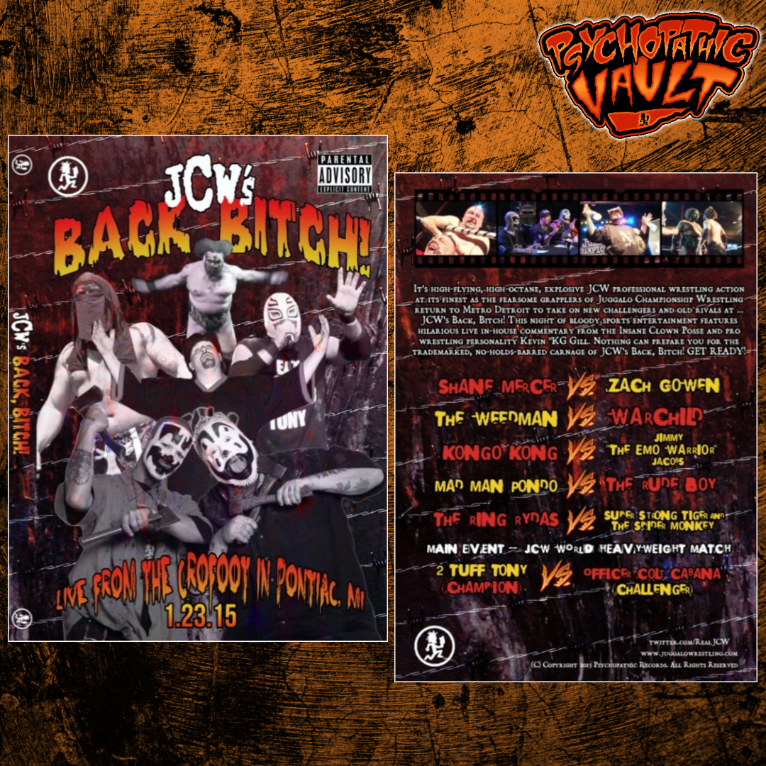 JCW's Back DVD