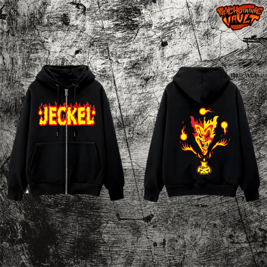 Jeckel Brothers Embroidered Zip Up Hoodie