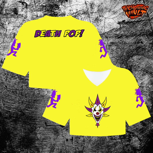 Mighty Death Pop Womens Crop Top Jersey