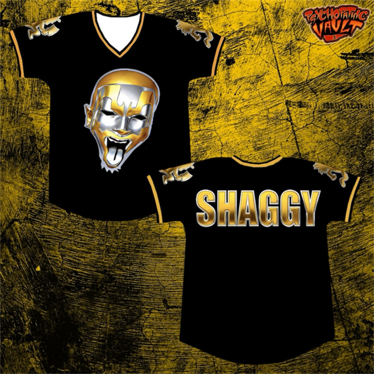 Metallic Shaggy Football Jersey