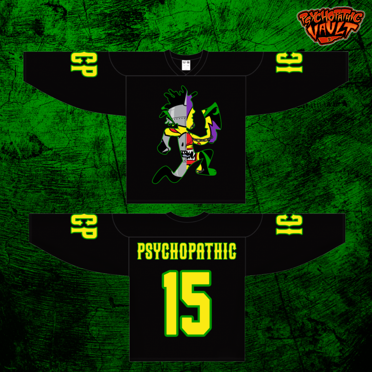 Marvelous Missing Link Hatchetman Hockey Jersey