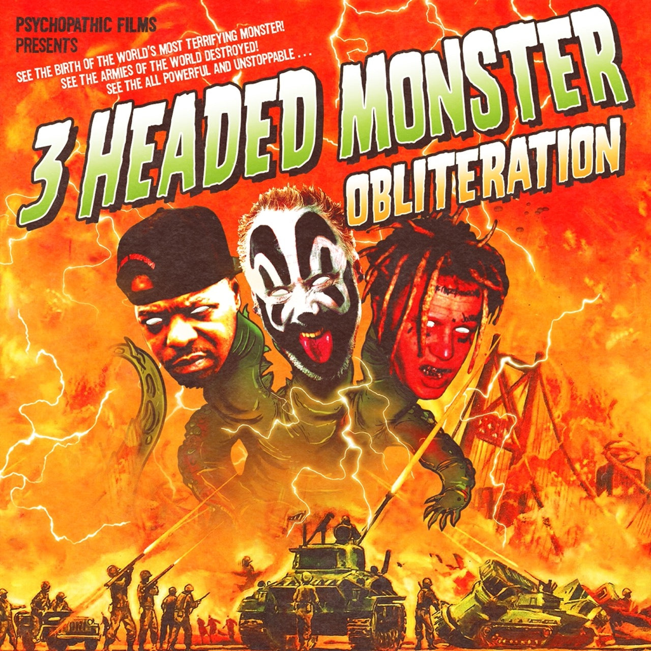 3 Headed Monster Obiteration Vinyl