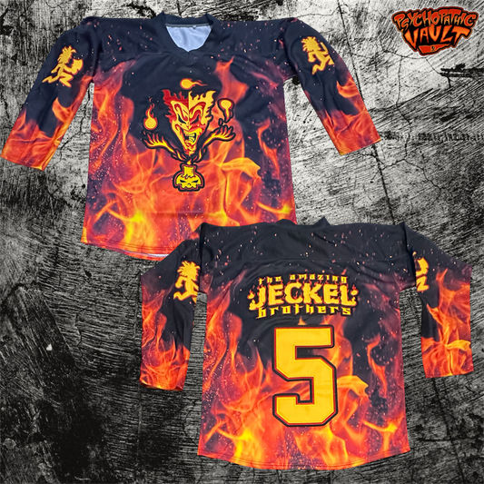 Amazing Jeckel Brothers All Over Print Hockey Jersey