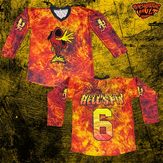 Hell's Pit All Over Print Hockey Jersey