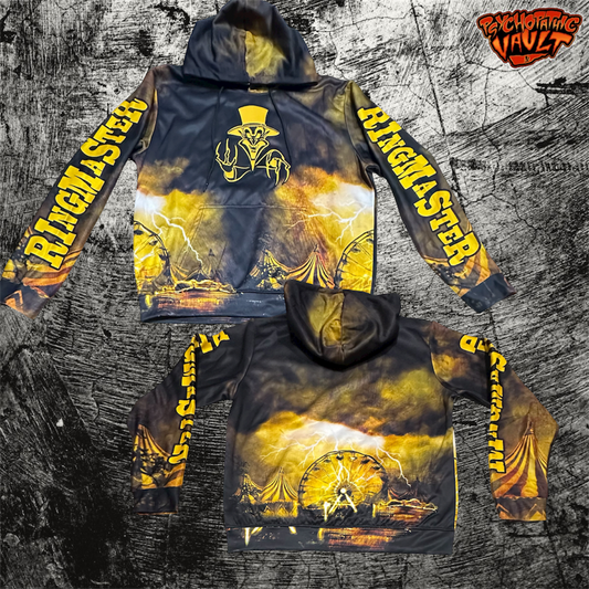 Ringmaster All Over Print Embroidered Hoodie