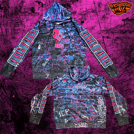 Carnival of Carnage All Over Print Embroidered Hoodie