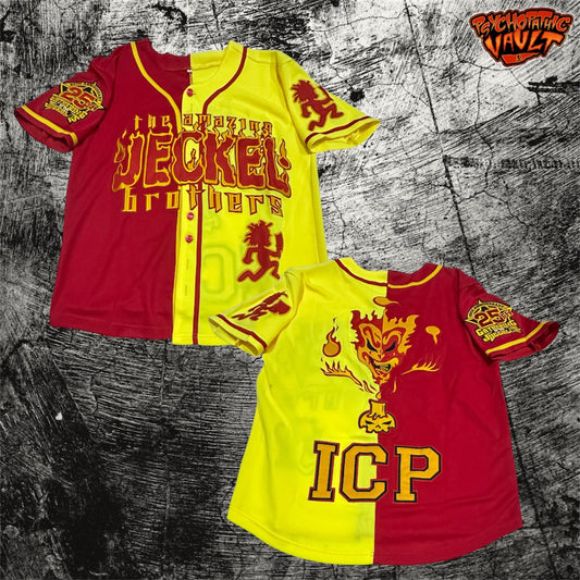 Split Colors Jeckel Brothers Baseball Jersey