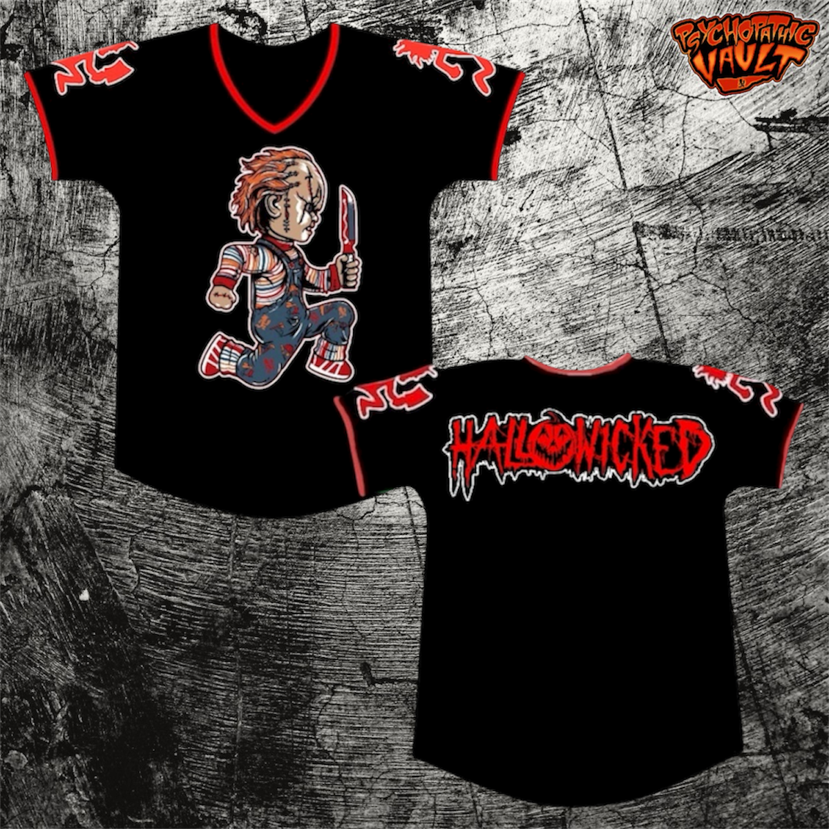 Chucky Hatchetman Football Jersey