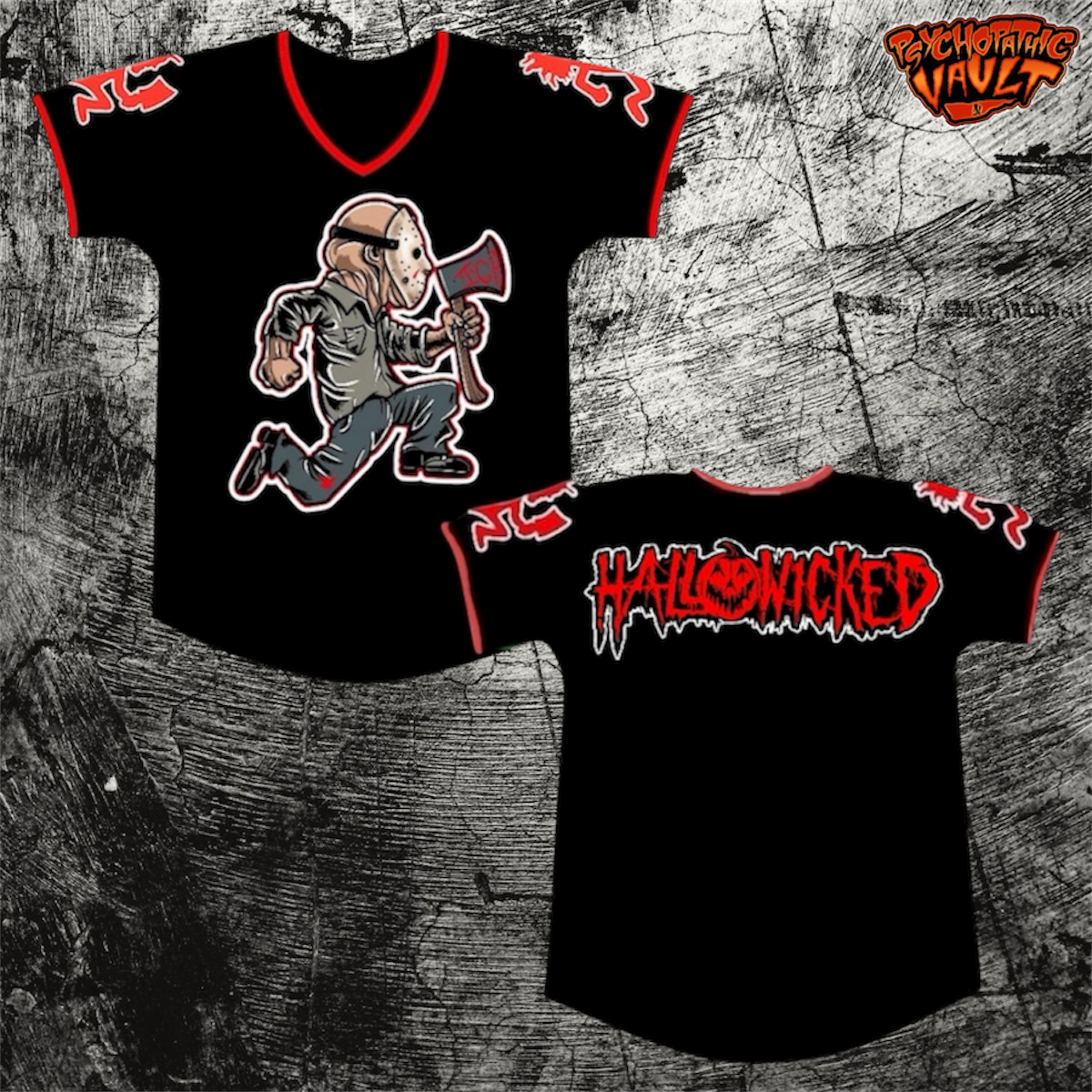 Jason Voorhees Hatchetman Football Jersey