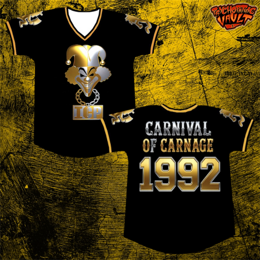 Metallic Carnival of Carnage Football Jersey