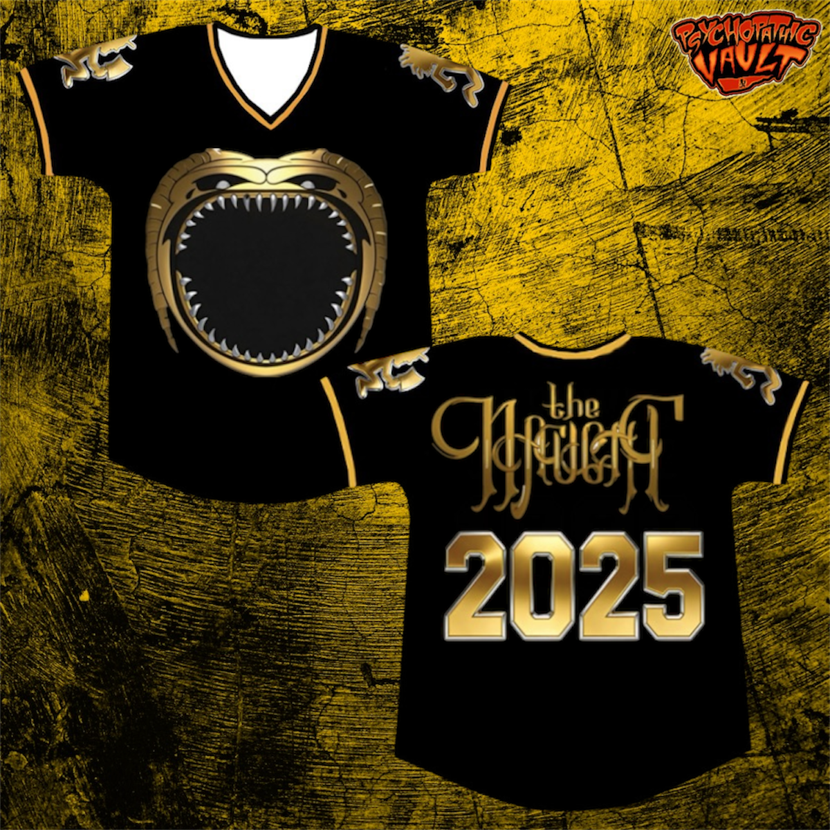 Metallic The Naught Football Jersey