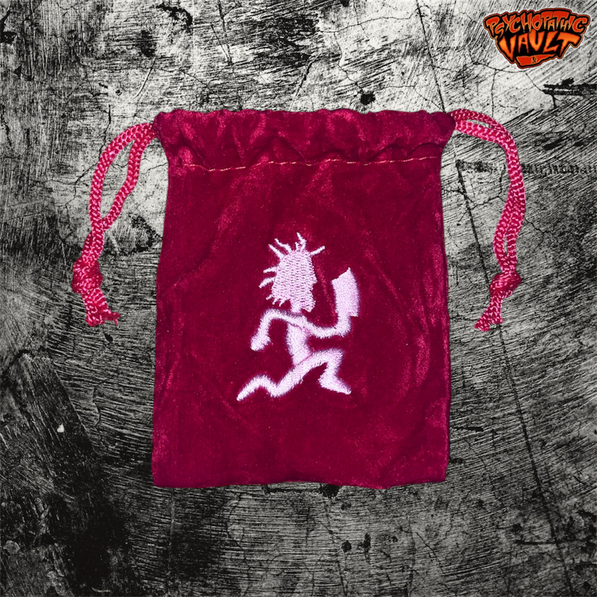 Red Hatchetman Jewelry Bag