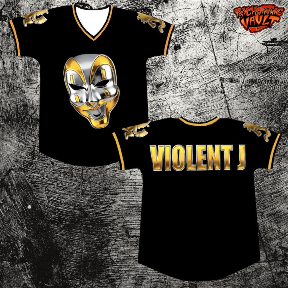 Metallic Violent J Football Jersey