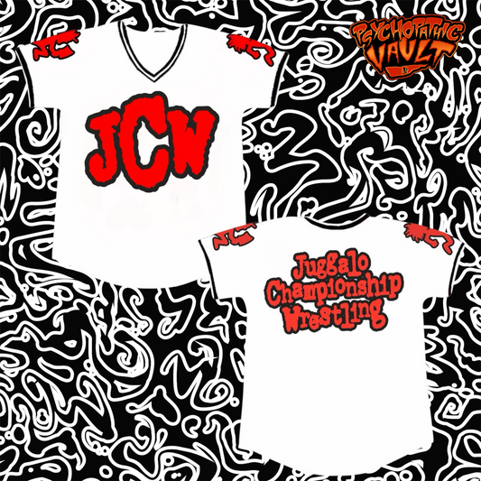 Red on White JCW Football Jersey