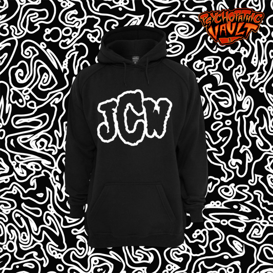Black JCW Embroidered Hoodie
