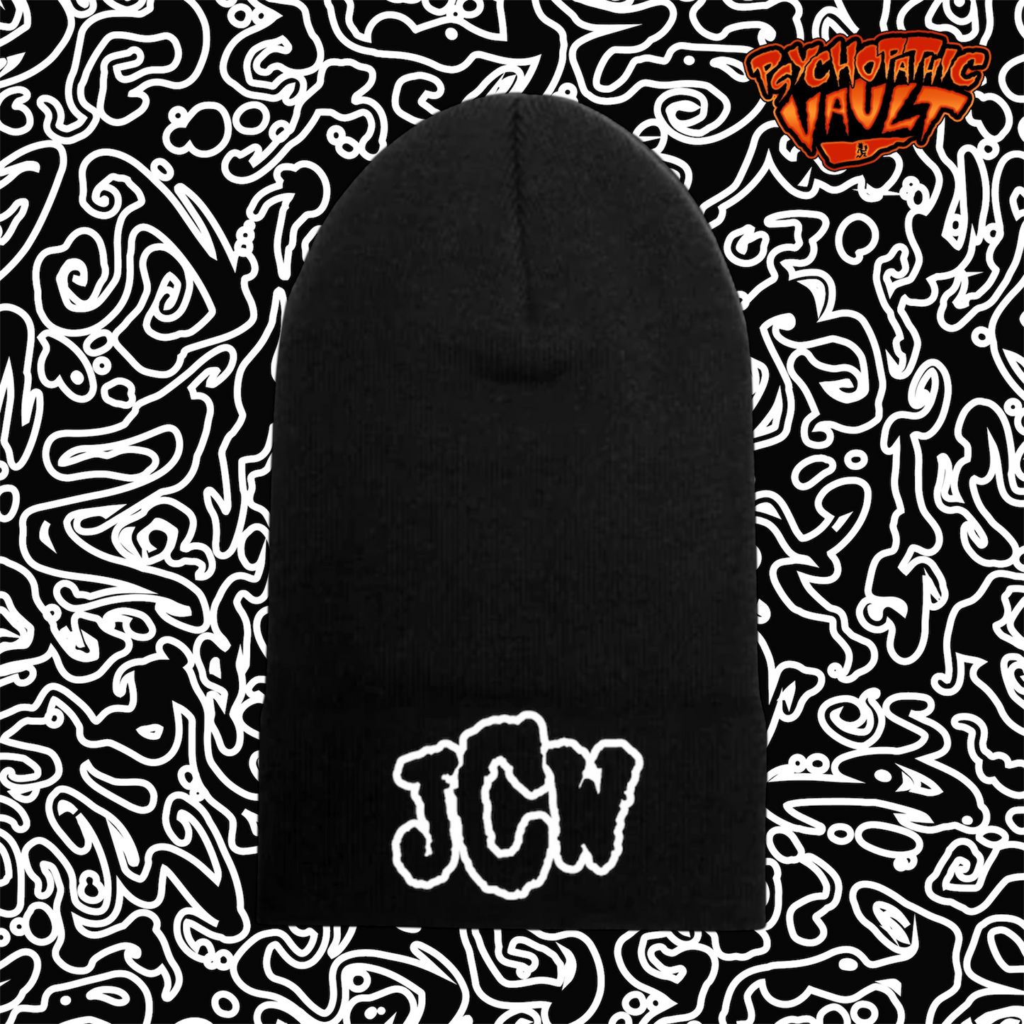 Black JCW Logo 12" Beanie