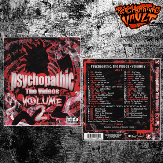 Psychopathic: The Videos Volume 2 DVD