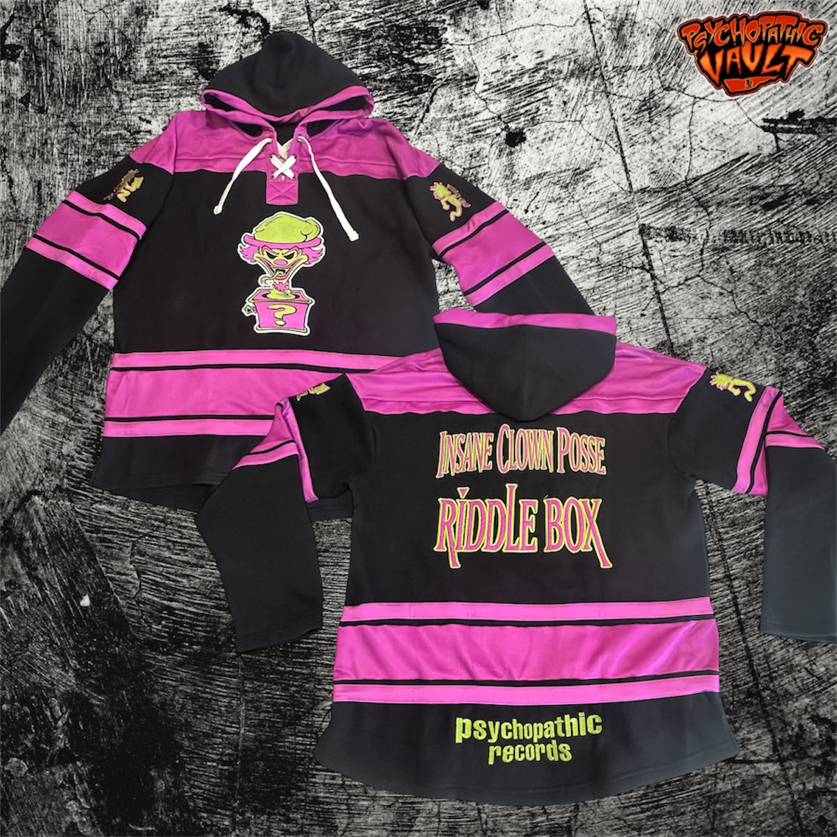 Riddle Box Hockey Hoodie – Psychopathic Vault