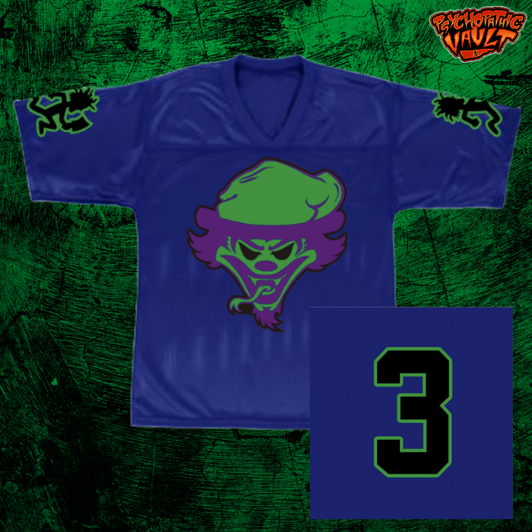 Purple Riddle Box Football Jersey – Psychopathic Vault