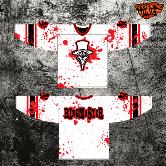 Ringmaster Blood Splatter Hockey Jersey