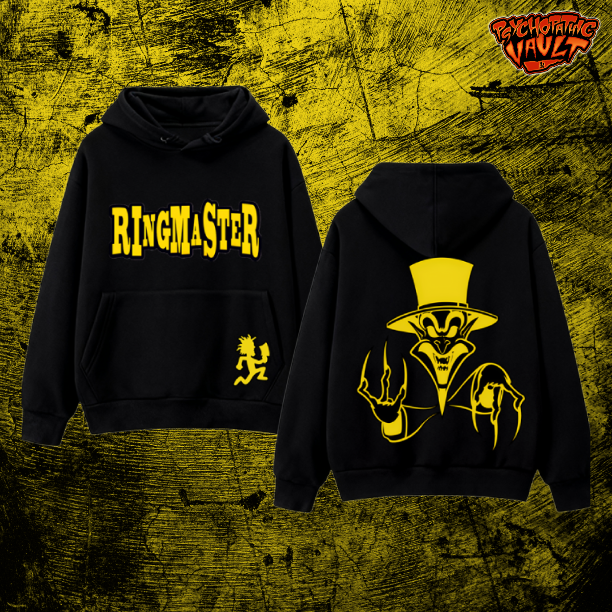 Ringmaster Embroidered Pull Over Hoodie