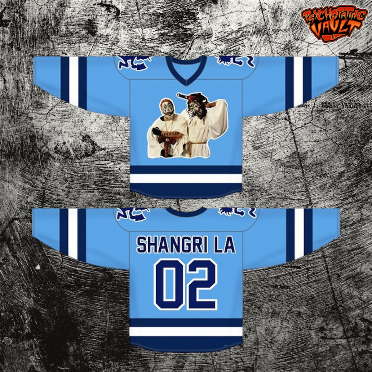 Shangri-La Era Black/Blue Hockey Jersey – Psychopathic Vault