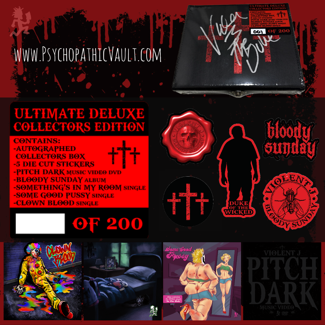 Bloody Sunday Wicked Deluxe Autographed Collectors Edition Bundle Box