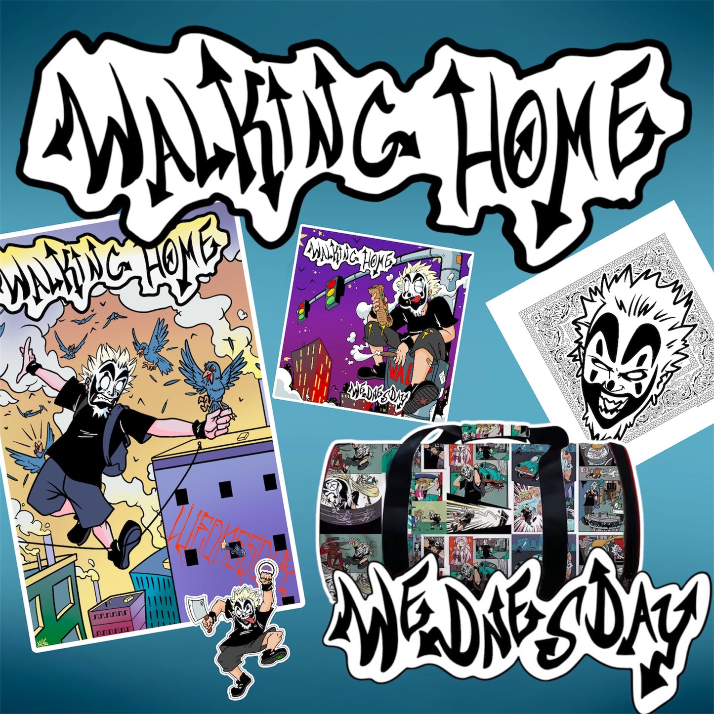 Violent J - Walking Home Wednesday CD Bundle