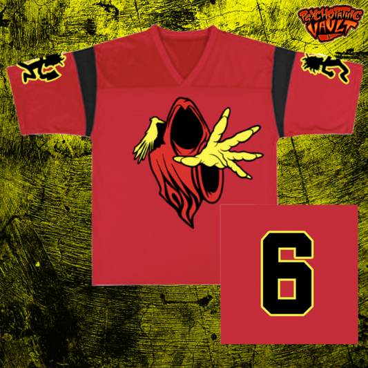 Red Hell's Pit Football Jersey