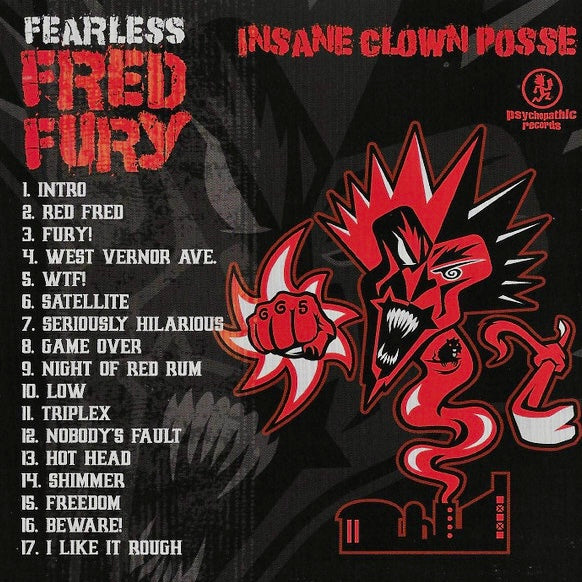 ICP - Fearless Fred Fury (Furious Edition) 3 Disc Set