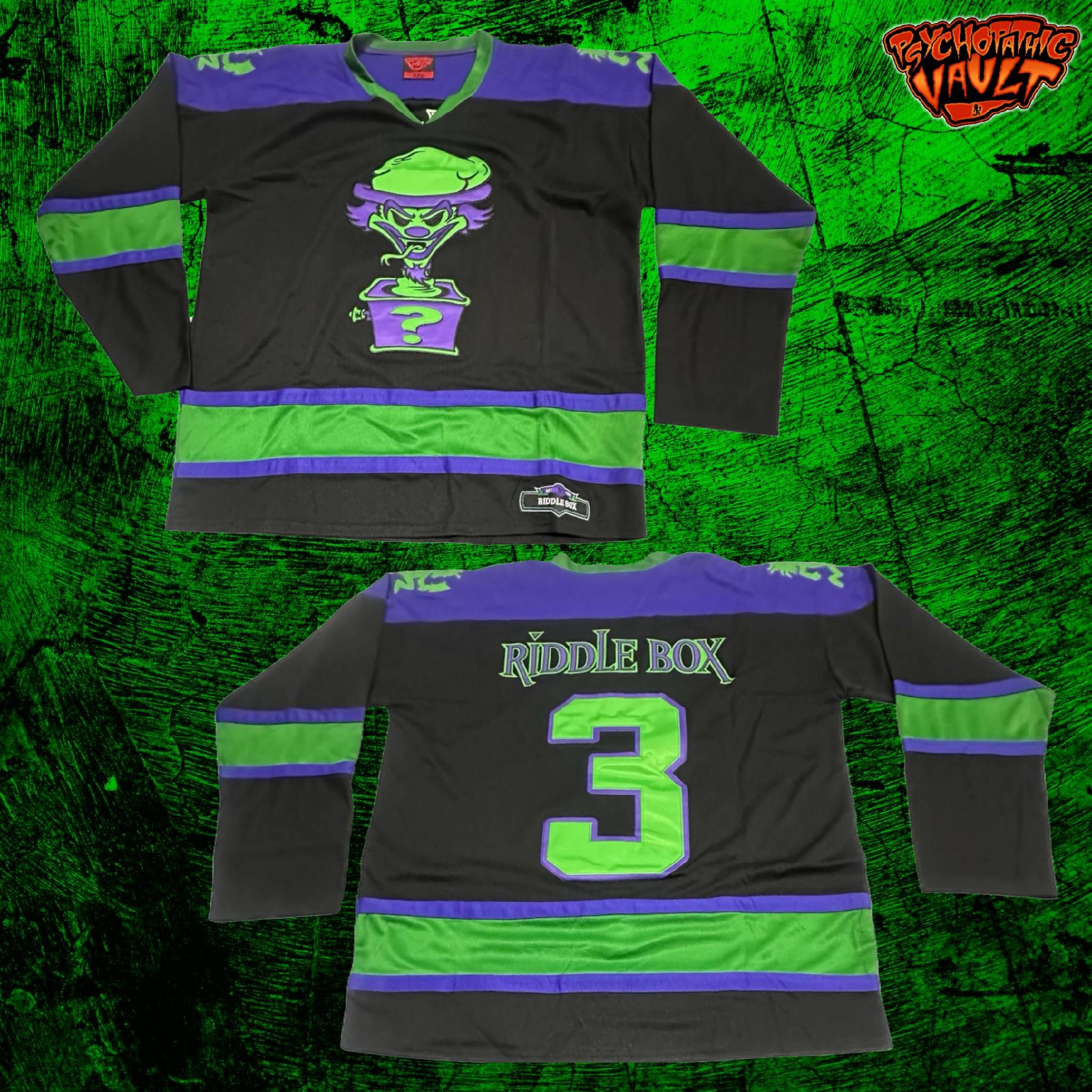 Riddle Box EST Hockey Jersey – Psychopathic Vault