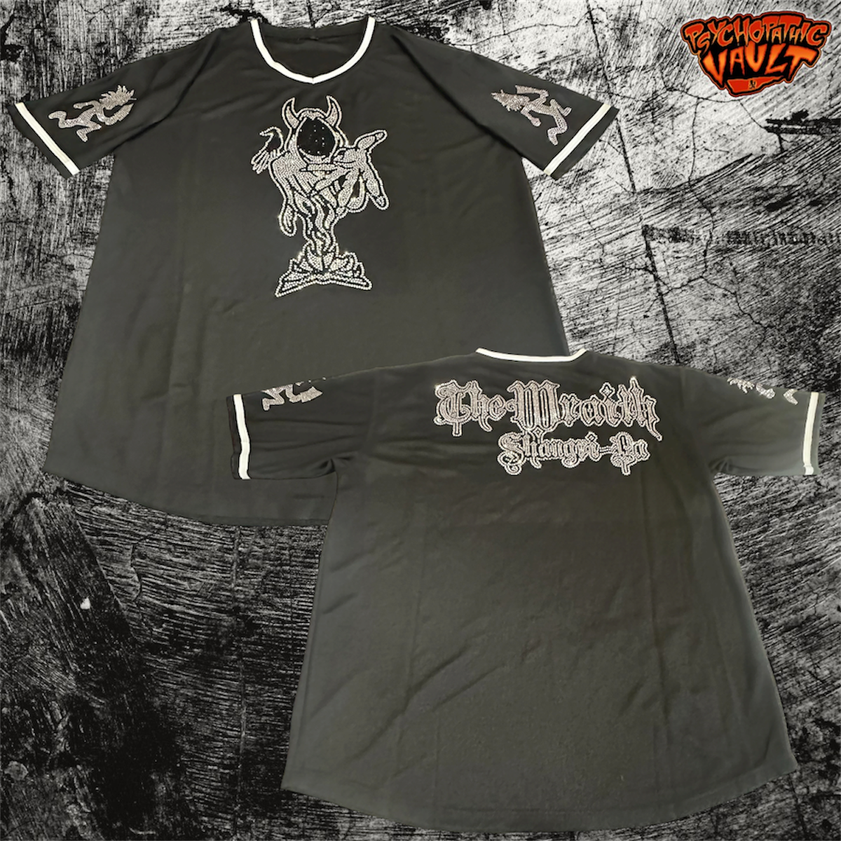 Shangri-La Rhinestone Football Jersey