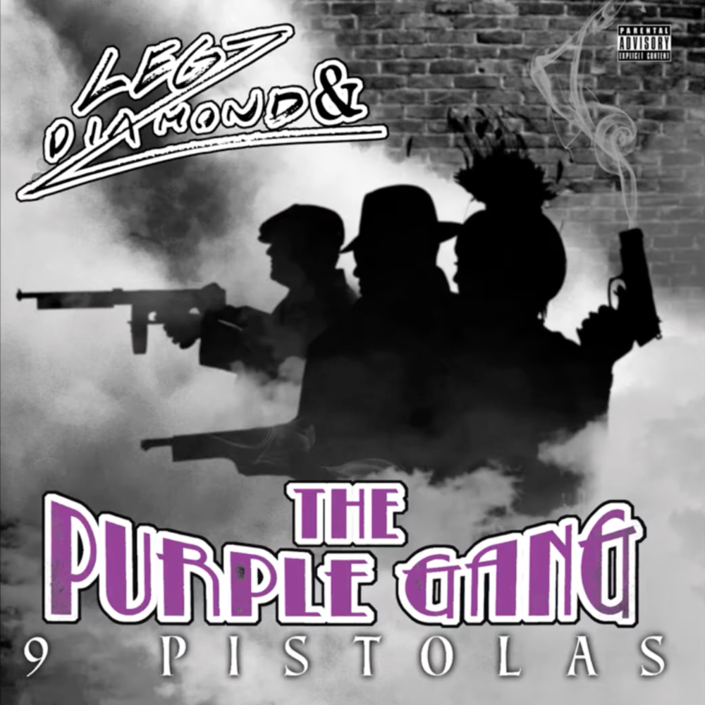Legz Diamond & The Purple Gang - 9 Pistolas CD