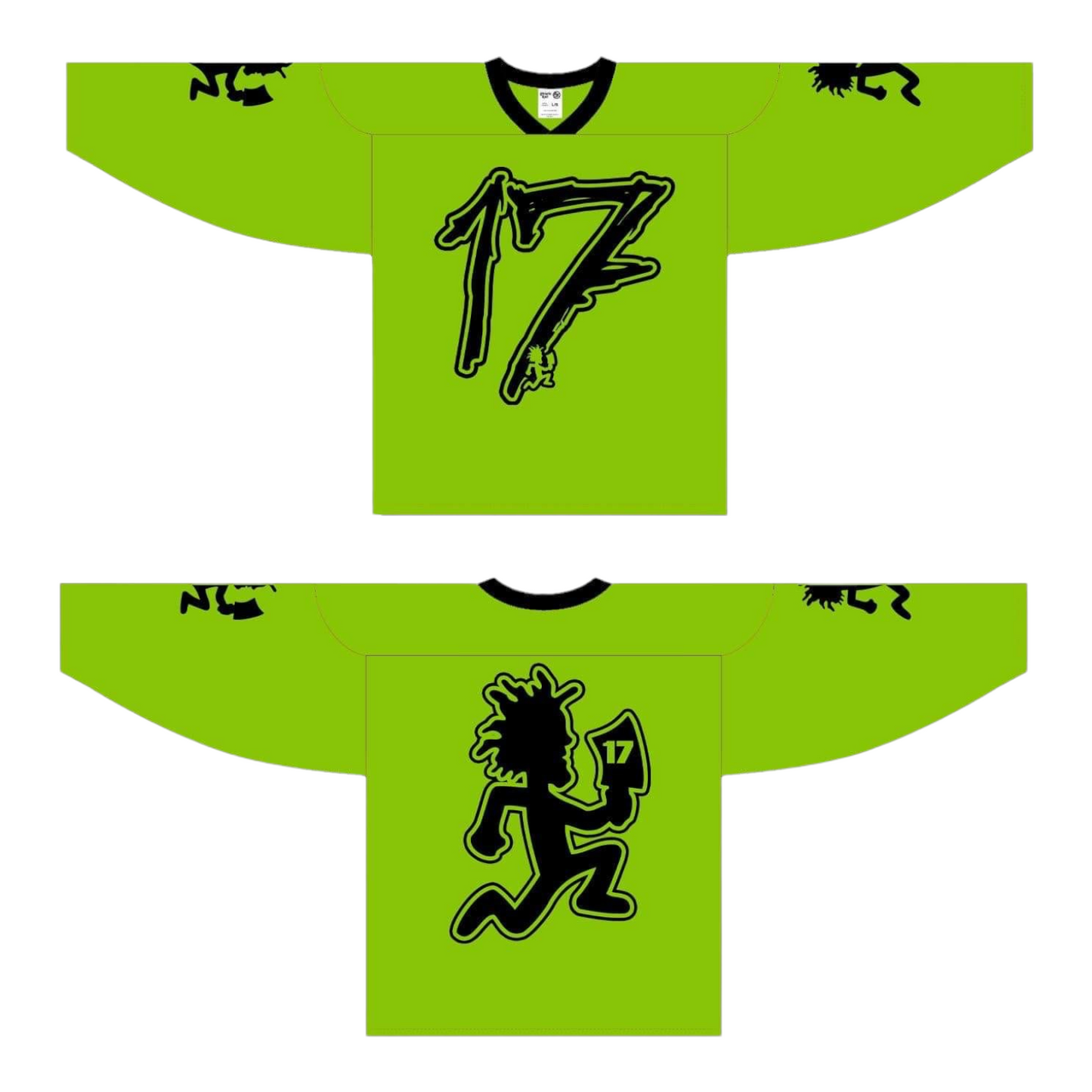 Green 17 Hockey Jersey